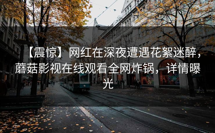 【震惊】网红在深夜遭遇花絮迷醉，蘑菇影视在线观看全网炸锅，详情曝光